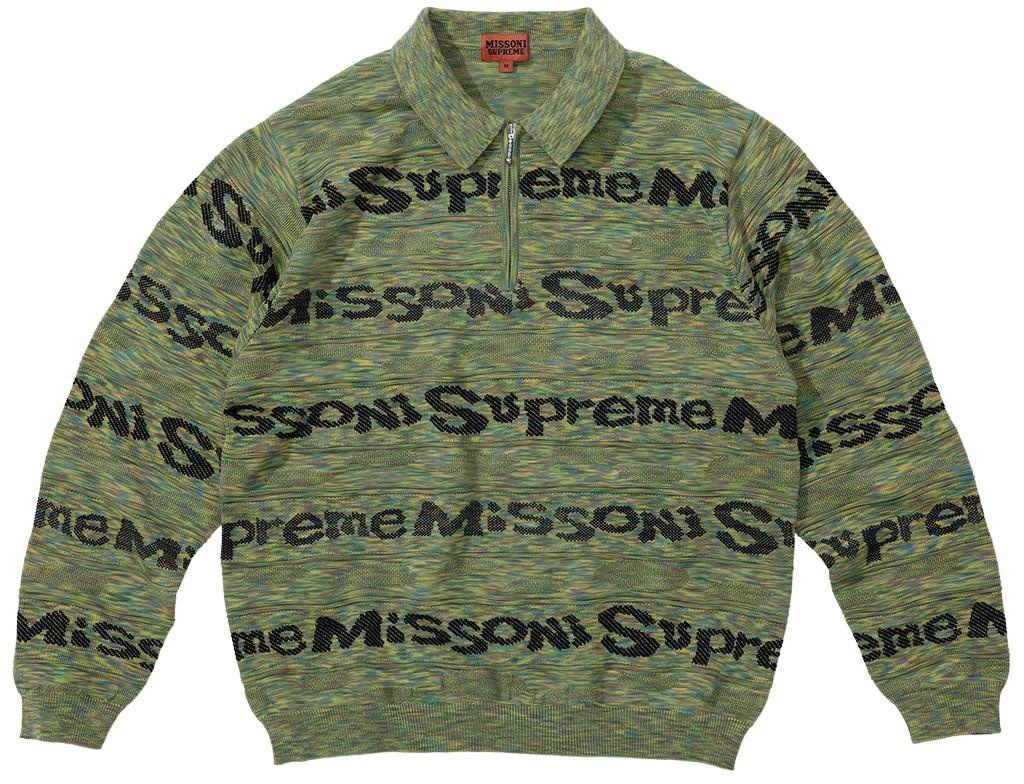 Supreme®/Missoni® Zip L/S Polo view 3